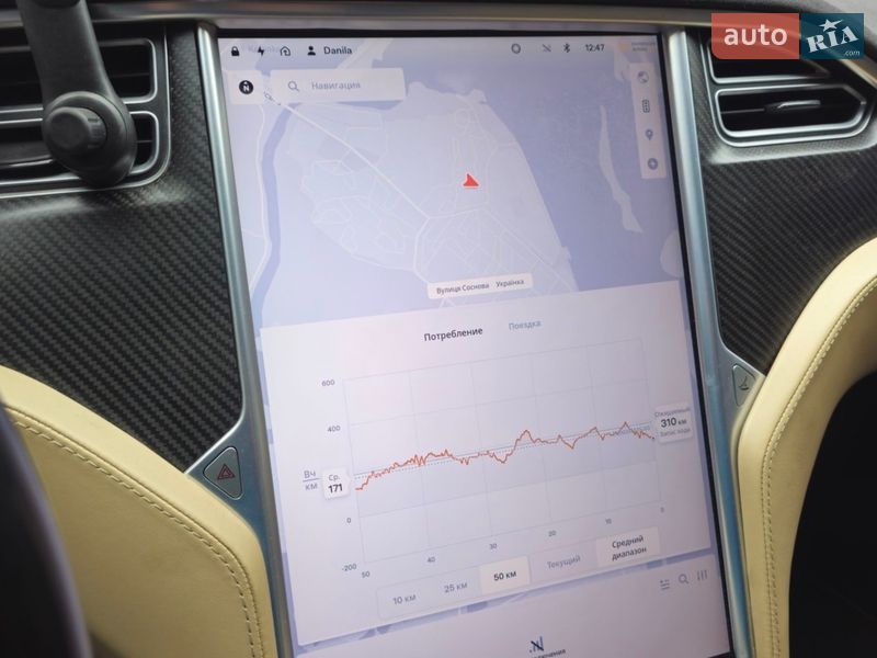 Лифтбек Tesla Model S 2017 в Украинке