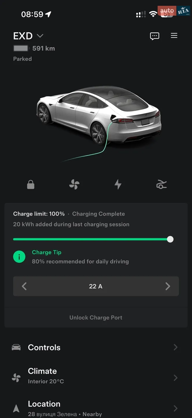 2022 Tesla Model S - мініатюра 101