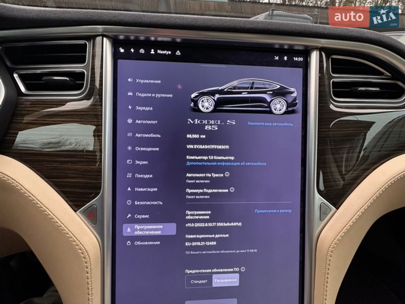 Ліфтбек Tesla Model S 2015 в Чернівцях фото 12 Ліфтбек Tesla Model S 2015 в Чернівцях