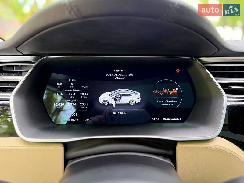 Лифтбек Tesla Model S 2015 в Киеве
