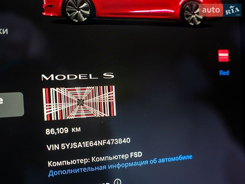 Лифтбек Tesla Model S 2022 в Киеве