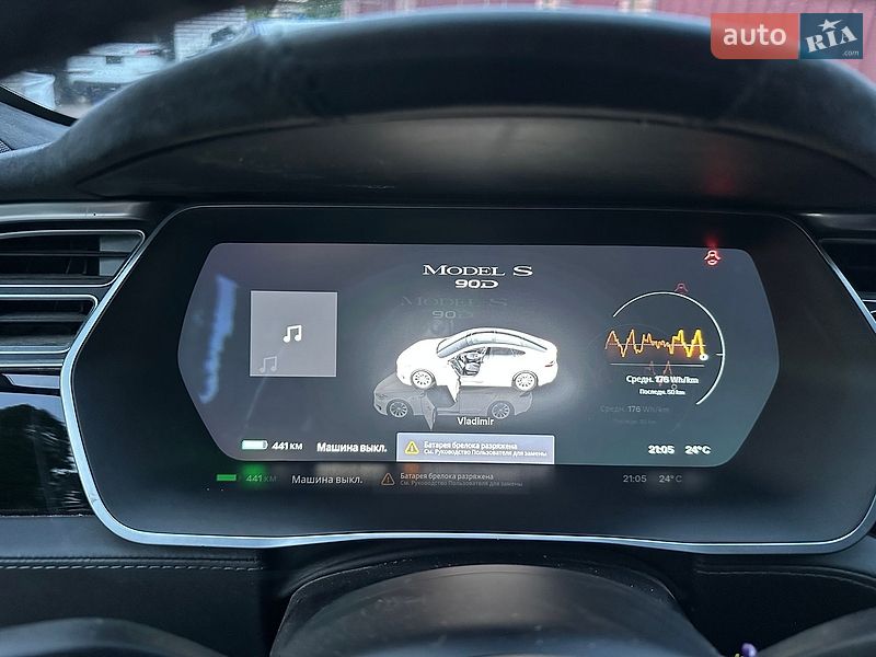 Ліфтбек Tesla Model S 2016 в Вінниці