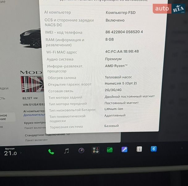 Ліфтбек Tesla Model S 2021 в Києві