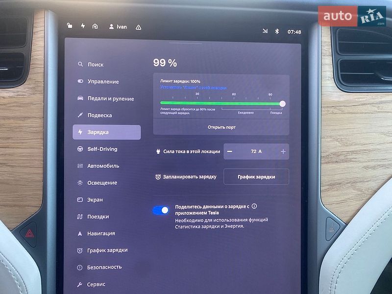 Ліфтбек Tesla Model S 2018 в Луцьку