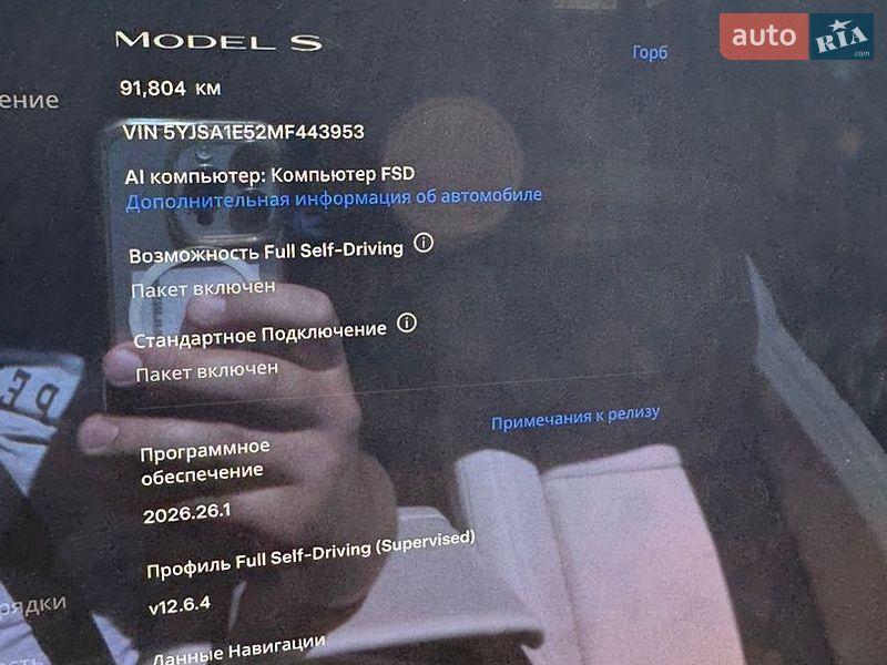 Лифтбек Tesla Model S 2021 в Днепре