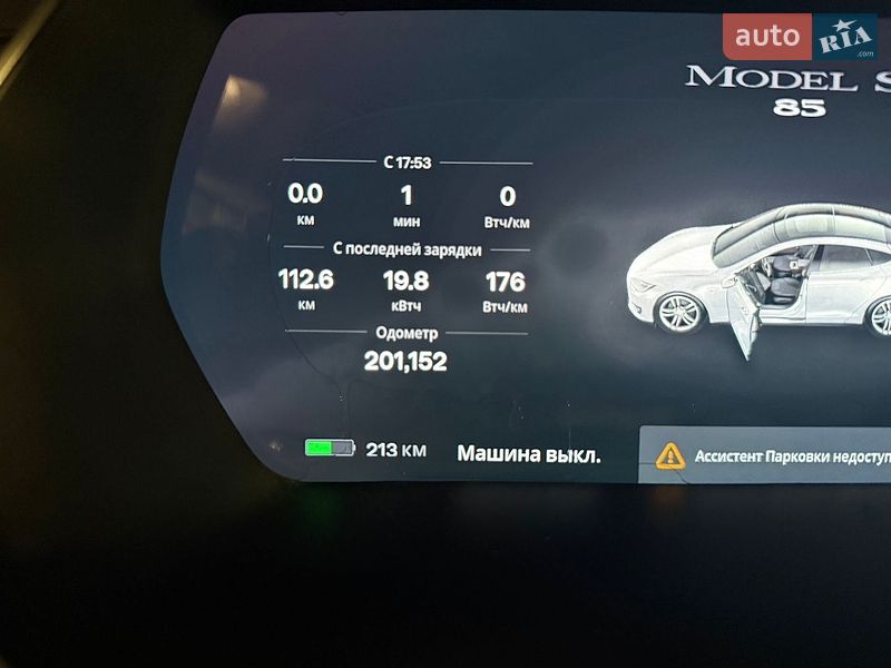 Лифтбек Tesla Model S 2014 в Киеве