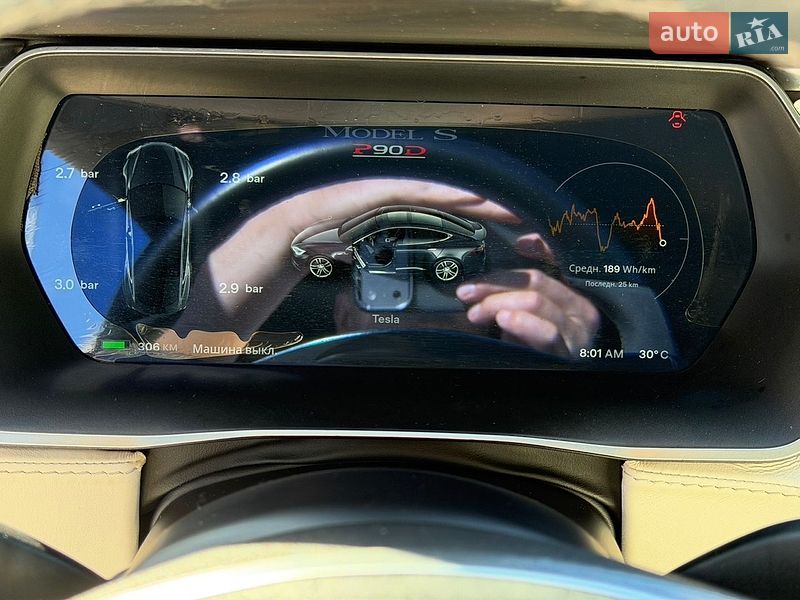 Ліфтбек Tesla Model S 2016 в Києві