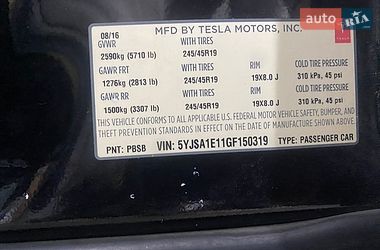Лифтбек Tesla Model S 2016 в Луцке