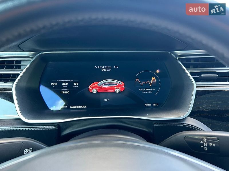 Лифтбек Tesla Model S 2016 в Городке