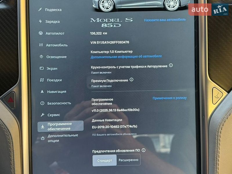 Ліфтбек Tesla Model S 2015 в Рівному