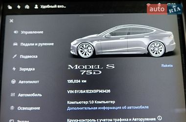 Лифтбек Tesla Model S 2016 в Ивано-Франковске