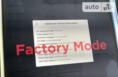 Внедорожник / Кроссовер Tesla Model X 2017 в 