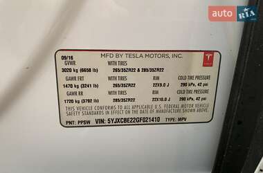 Внедорожник / Кроссовер Tesla Model X 2016 в Киеве