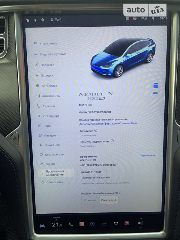 Внедорожник / Кроссовер Tesla Model X 2017 в Луцке фото 34 Внедорожник / Кроссовер Tesla Model X 2017 в Луцке