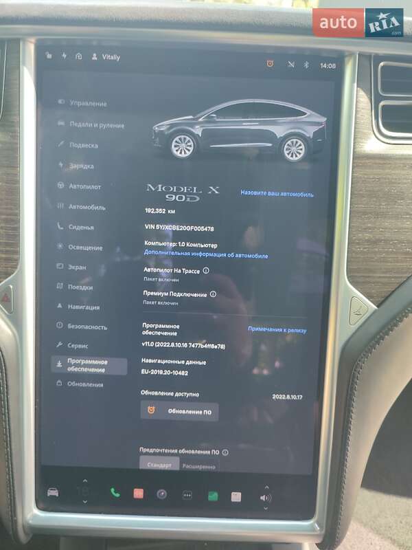 Позашляховик / Кросовер Tesla Model X 2016 в Києві