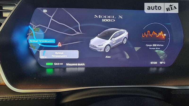 Позашляховик / Кросовер Tesla Model X 2018 в Кам'янському
