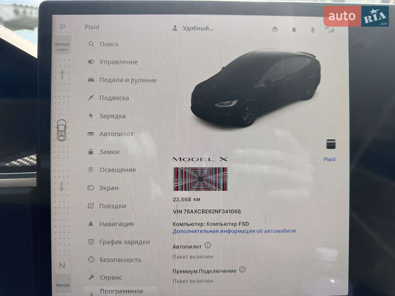 Позашляховик / Кросовер Tesla Model X 2022 в Львові