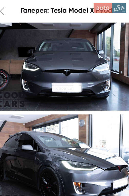 Внедорожник / Кроссовер Tesla Model X 2016 в 