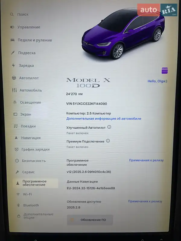 Внедорожник / Кроссовер Tesla Model X 2019 в 