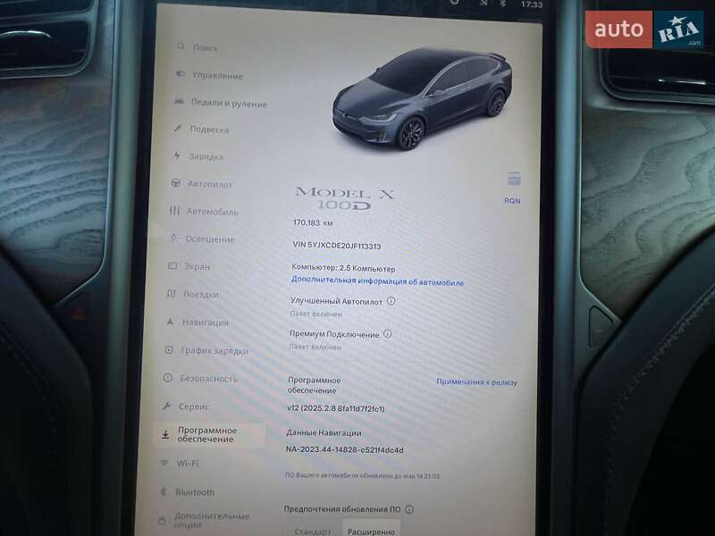 Внедорожник / Кроссовер Tesla Model X 2018 в Киеве