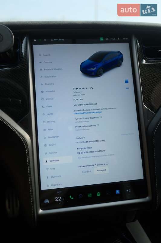Внедорожник / Кроссовер Tesla Model X 2019 в Львове