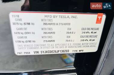 Позашляховик / Кросовер Tesla Model X 2018 в 