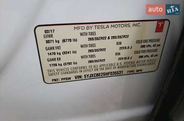 Внедорожник / Кроссовер Tesla Model X 2017 в 