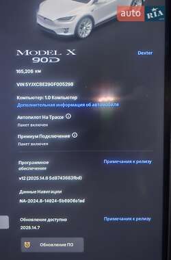 Позашляховик / Кросовер Tesla Model X 2016 в 