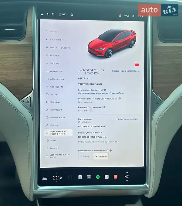 Внедорожник / Кроссовер Tesla Model X 2019 в 