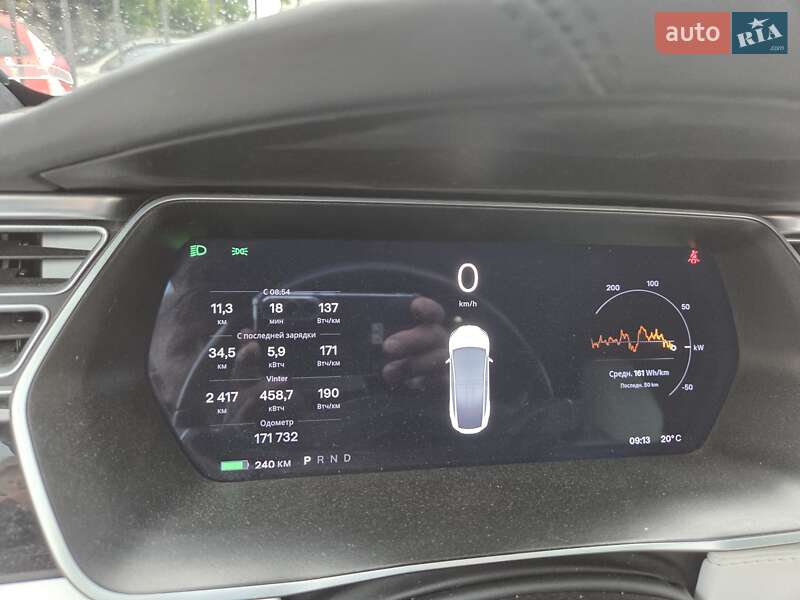 Внедорожник / Кроссовер Tesla Model X 2017 в Киеве