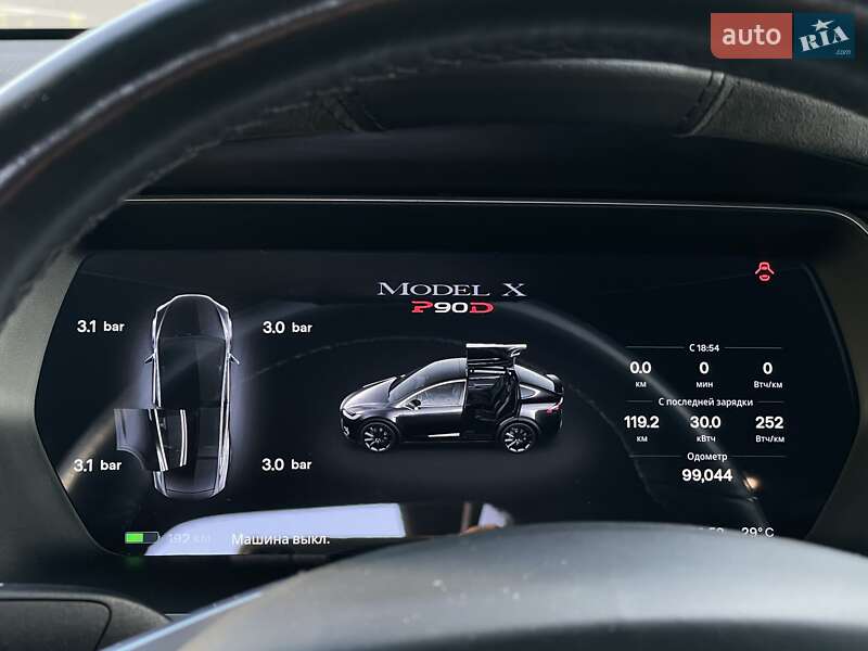 Позашляховик / Кросовер Tesla Model X 2016 в Києві