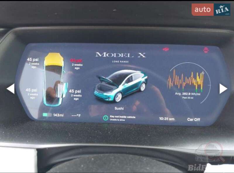 Внедорожник / Кроссовер Tesla Model X 2019 в Киеве