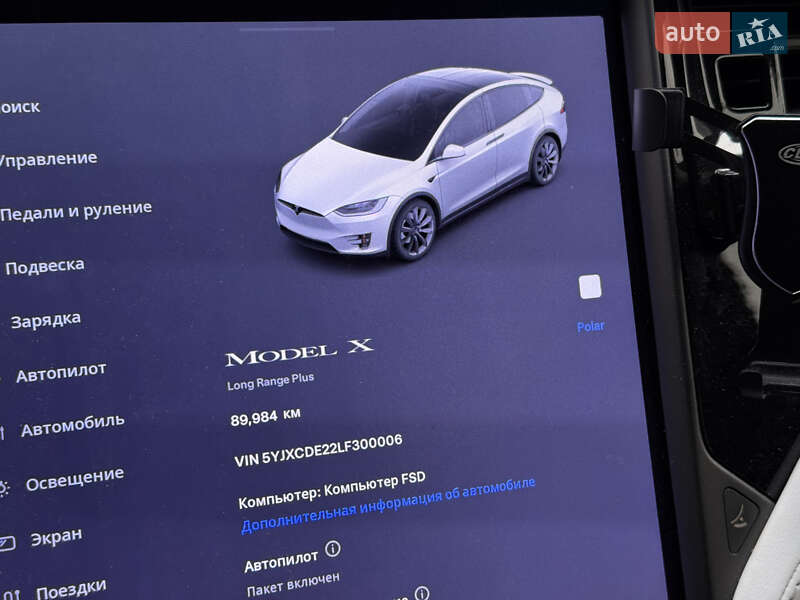 Позашляховик / Кросовер Tesla Model X 2020 в Києві фото 22 Позашляховик / Кросовер Tesla Model X 2020 в Києві