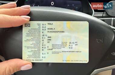 Внедорожник / Кроссовер Tesla Model X 2016 в 