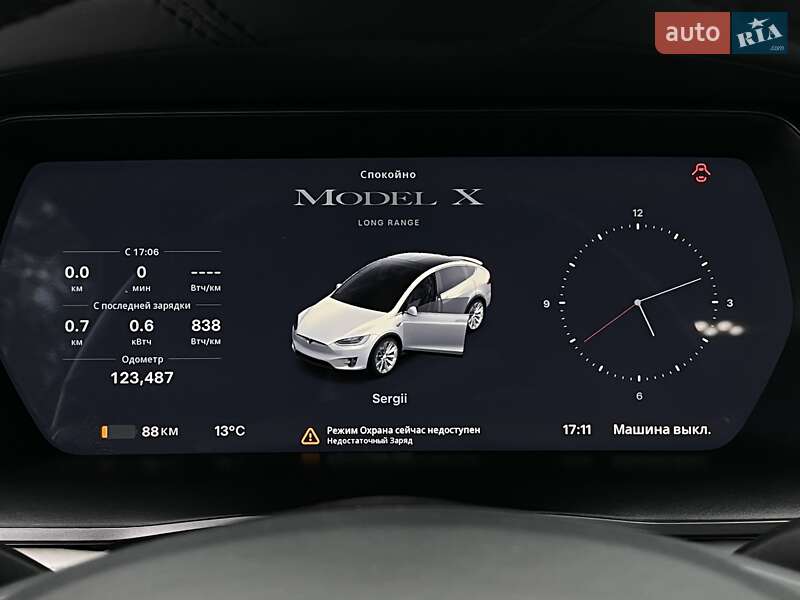 Внедорожник / Кроссовер Tesla Model X 2019 в Киеве