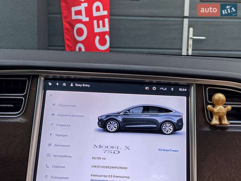 Позашляховик / Кросовер Tesla Model X 2017 в Києві