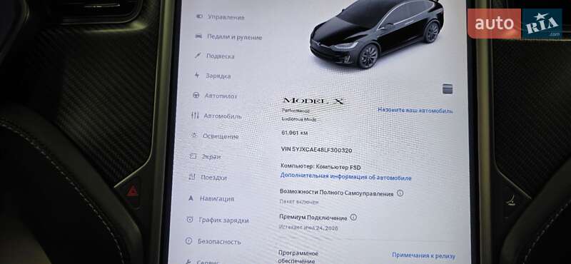 Внедорожник / Кроссовер Tesla Model X 2021 в Львове