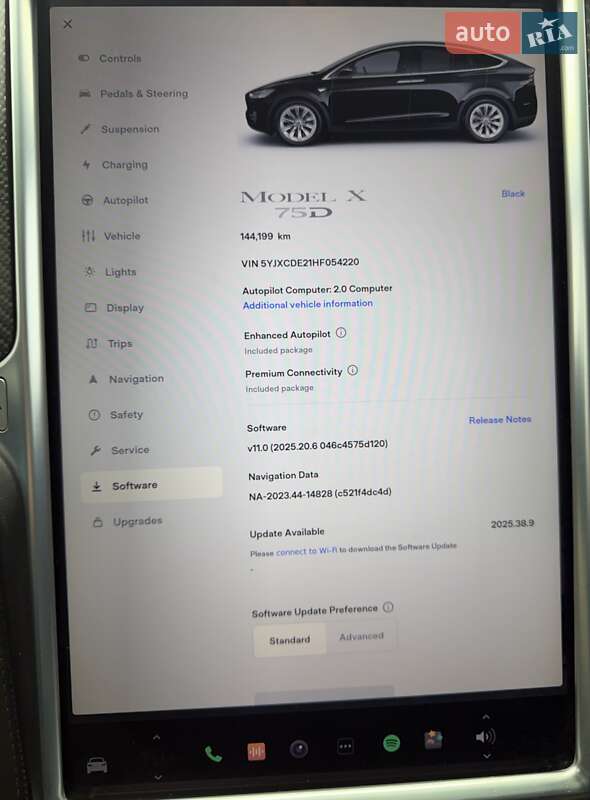 Внедорожник / Кроссовер Tesla Model X 2017 в Умани