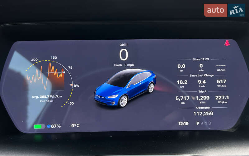 Внедорожник / Кроссовер Tesla Model X 2019 в Львове