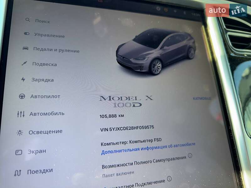 Позашляховик / Кросовер Tesla Model X 2017 в Львові фото 25 Позашляховик / Кросовер Tesla Model X 2017 в Львові