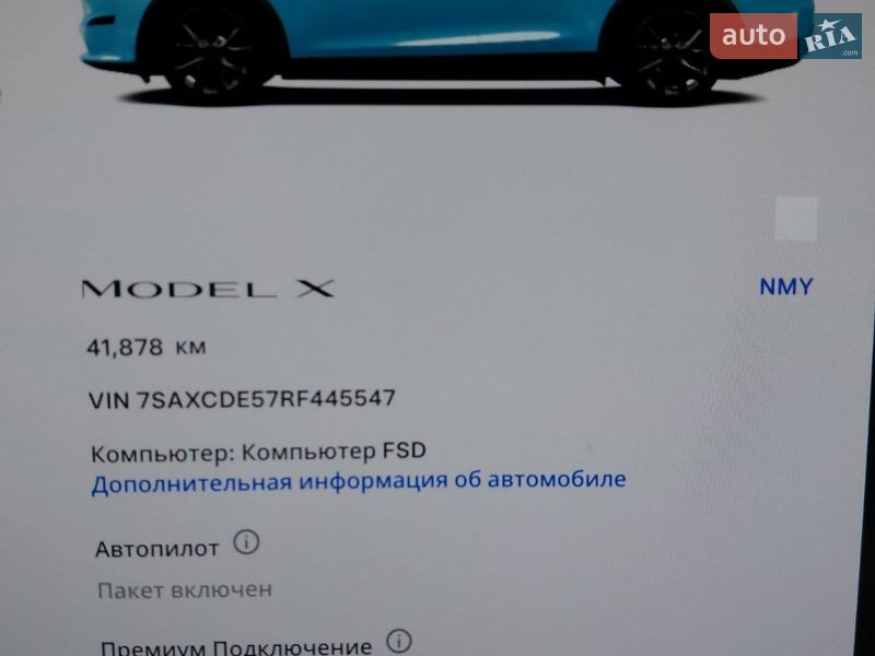 Внедорожник / Кроссовер Tesla Model X 2024 в Киеве
