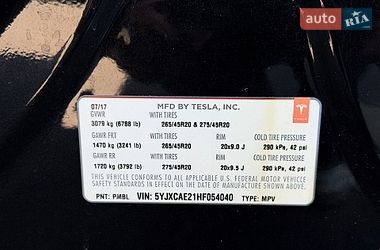 Позашляховик / Кросовер Tesla Model X 2017 в Києві
