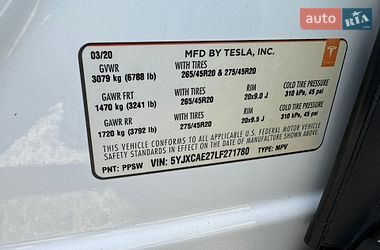 Внедорожник / Кроссовер Tesla Model X 2020 в Луцке