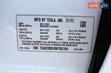 Позашляховик / Кросовер Tesla Model X 2022 в Києві