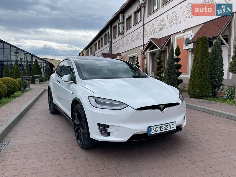 2020 Tesla Model-X, VIN 5YJXCCE20LF262060:plate — фото 1 (autoria)