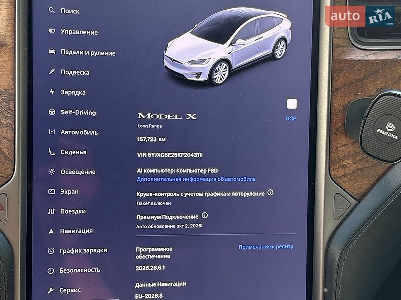 Позашляховик / Кросовер Tesla Model X 2019 в Києві