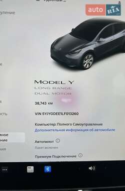 Позашляховик / Кросовер Tesla Model Y 2020 в 