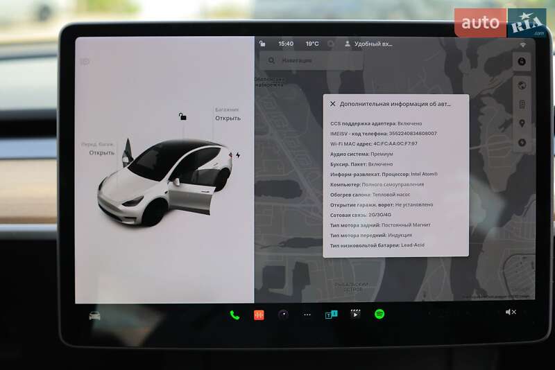 Внедорожник / Кроссовер Tesla Model Y 2021 в Киеве