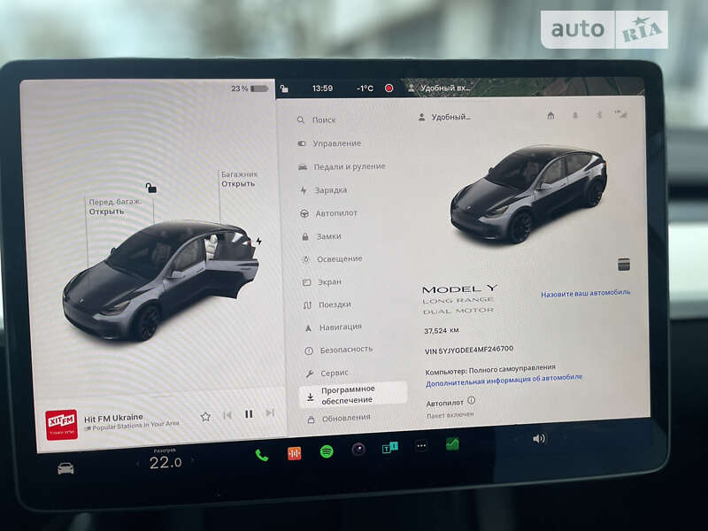 Внедорожник / Кроссовер Tesla Model Y 2022 в Днепре