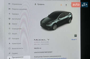 Внедорожник / Кроссовер Tesla Model Y 2021 в 